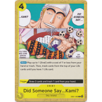 Did Someone Say...Kami? - EB01 - Memorial Collection Thumb Nail