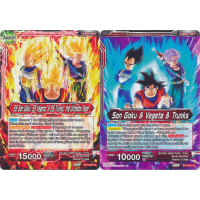 SS Son Goku, SS Vegeta, & SS Trunks, the Ultimate Team / Son Goku, Vegeta, & Trunks - Fighter's Ambition Thumb Nail