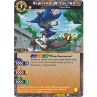 Rapier Knight Cat-Sith - Forbidden Magic Starter Deck Thumb Nail