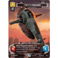 Fett's Firespray - Feared Silhouette (Prestige) - Jump to Lightspeed: Variants Thumb Nail