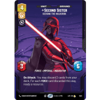 Second Sister - Seeking the Holocron (Prestige) - Legends of the Force: Variants Thumb Nail