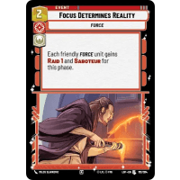 Focus Determines Reality - Legends of the Force Thumb Nail