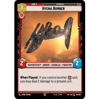 Hyena Bomber - Legends of the Force Thumb Nail