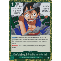 I Know You're Strong... So I'll Go All Out from the Very Start!!! - OP13 - Carrying On His Will Thumb Nail