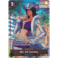 Ms. All Sunday(Alternate Art) - OP14 - Azure Sea's Seven Thumb Nail