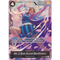 Mr.2.Bon.Kurei(Bentham) (Alternate Art) - OP14 - Azure Sea's Seven Thumb Nail