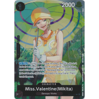 Miss.Valentine(Mikita) (Dash Pack) (Full Art) - OP14 - Azure Sea's Seven Thumb Nail