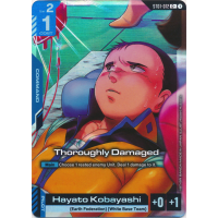 Thoroughly Damaged (ST01-012) (Alt-Art +) - ST01 - Heroic Beginnings Thumb Nail