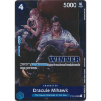 Dracule Mihawk (Sitting) (Winner) - ST03 - Starter Deck: The Seven Warlords of the Sea Thumb Nail