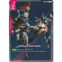 Close Combat (ST03-013) (White Mech) (Alt-Art +)  - ST03 - Zeon's Rush Thumb Nail