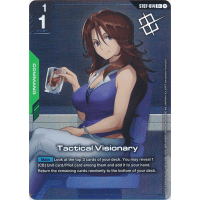Tactical Visionary (ST07-014) (Alt-Art +) (Store Tournament Winner Pack 03) - ST07 - Celestial Drive Thumb Nail