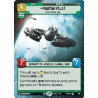 Vuutun Palla - Droid Control Ship (Hyperspace) - Secrets of Power: Variants Thumb Nail