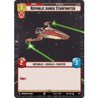 Republic Aurek Starfighter (Hyperspace) - Secrets of Power: Variants Thumb Nail