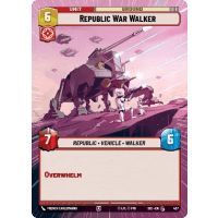Republic War Walker (Hyperspace) - Secrets of Power: Variants Thumb Nail