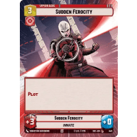 Sudden Ferocity (Hyperspace) - Secrets of Power: Variants Thumb Nail