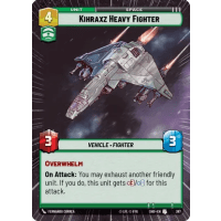Kihraxz Heavy Fighter (Hyperspace) - Shadows of the Galaxy: Variants Thumb Nail