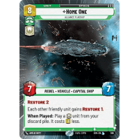 Home One - Alliance Flagship (Hyperspace) - Spark of Rebellion: Variants Thumb Nail