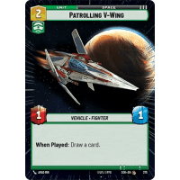 Patrolling V-Wing (Hyperspace) - Spark of Rebellion: Variants Thumb Nail