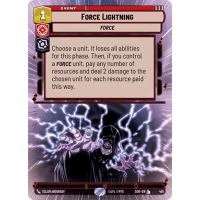 Force Lightning (Hyperspace) - Spark of Rebellion: Variants Thumb Nail