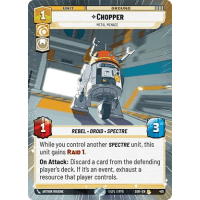 Chopper - Metal Menace (Hyperspace) - Spark of Rebellion: Variants Thumb Nail