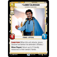 Lando Calrissian - Responsible Businessman - Spark of Rebellion Thumb Nail