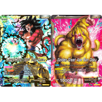 Long Odds SS4 Son Goku / Golden Great Ape Son Goku - Starter Deck The Crimson Saiyan Thumb Nail