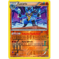 Lucario - 64/99 (Reverse Foil) - BW Next Destinies Thumb Nail