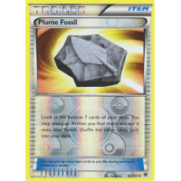 Plume Fossil - 82/101 (Reverse Foil) - BW Plasma Blast Thumb Nail