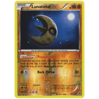 Lunatone - 73/135 (Reverse Foil) - BW Plasma Storm Thumb Nail