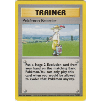 Pokemon Breeder - 76/102 - Base Set Thumb Nail