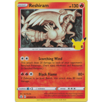 Reshiram - 2/25 - Celebrations Thumb Nail