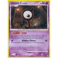 Unown J - 76/146 - Diamond and Pearl Legends Awakened Thumb Nail