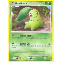 Chikorita - 77/123 - Diamond and Pearl Mysterious Treasures Thumb Nail