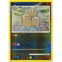 Dugtrio - 24/132 (Reverse Foil) - Diamond and Pearl Secret Wonders Thumb Nail