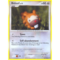 Bidoof - 54/100 - Diamond and Pearl Stormfront Thumb Nail