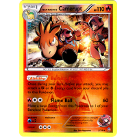 Team Magma's Camerupt - 2/34 (Reverse Foil) - Double Crisis Thumb Nail