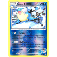 Team Aqua's Sealeo - 4/34 (Reverse Foil) - Double Crisis Thumb Nail