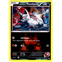 Team Magma's Poochyena - 17/34 (Reverse Foil) - Double Crisis Thumb Nail