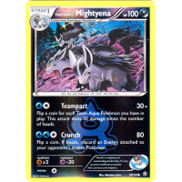 Team Aqua's Mightyena - 18/34 (Reverse Foil) - Double Crisis Thumb Nail