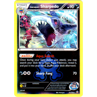 Team Aqua's Sharpedo - 21/34 (Reverse Foil) - Double Crisis Thumb Nail