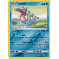 Totodile - 22/70 (Reverse Foil) - Dragon Majesty Thumb Nail