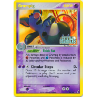 Grumpig - 20/100 (Reverse Foil) - Ex Crystal Guardians Thumb Nail