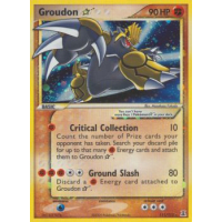 Groudon * (Star) - 111/113 - Ex Delta Species Thumb Nail