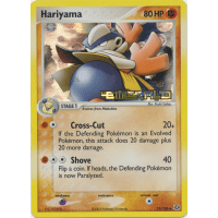 Hariyama - 31/106 (Reverse Foil) - Ex Emerald Thumb Nail