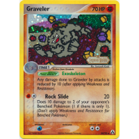 Graveler - 34/92 (Reverse Foil) - Ex Legend Maker Thumb Nail