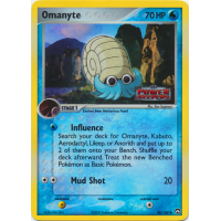 Omanyte - 56/108 (Reverse Foil) - Ex Power Keepers Thumb Nail