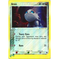 Aron - 49/109 (Reverse Foil) - Ex Ruby and Sapphire Thumb Nail
