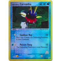 Team Aqua's Carvanha - 47/95 (Reverse Foil) - Ex Team Magma vs. Team Aqua Thumb Nail
