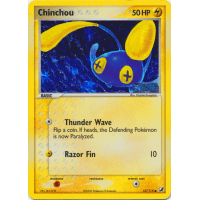 Chinchou - 52/115 (Reverse Foil) - Ex Unseen Forces Thumb Nail