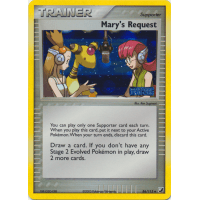 Mary's Request - 86/115 (Reverse Foil) - Ex Unseen Forces Thumb Nail